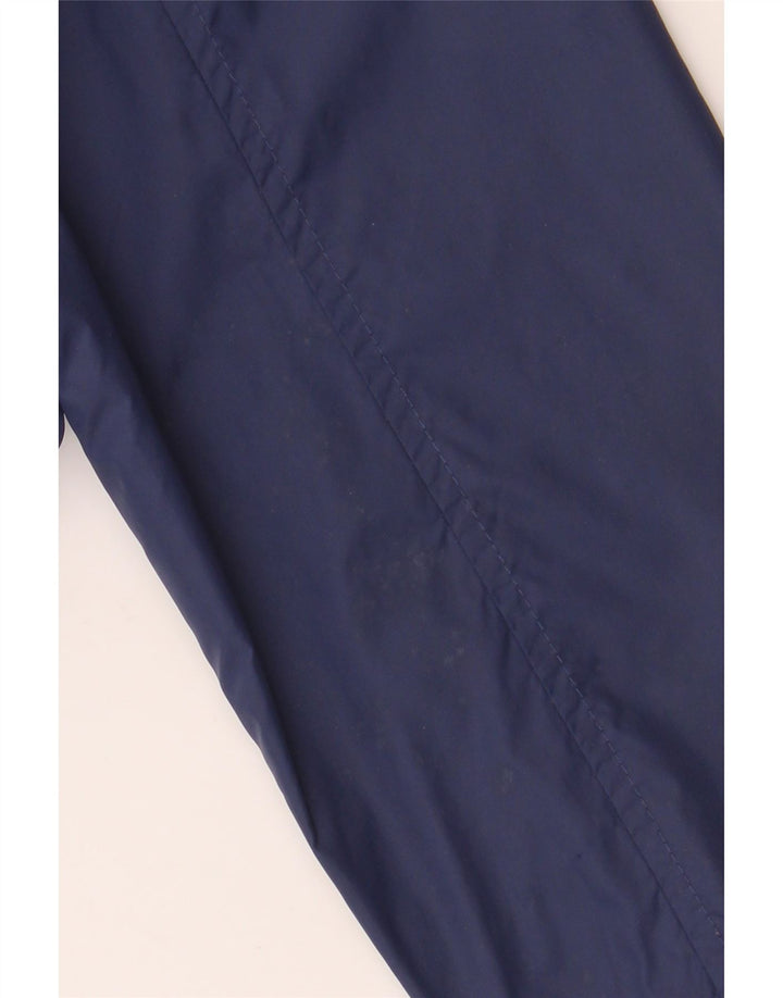 Replay Mens Graphic Bomber Jacket UK 40 Large Navy Blue Polyamide