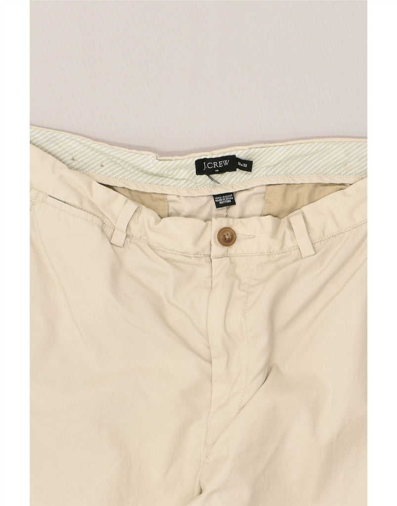 J. CREW Mens Straight Chino Trousers W33 L32  Beige Cotton | Vintage J. Crew | Thrift | Second-Hand J. Crew | Used Clothing | Messina Hembry 