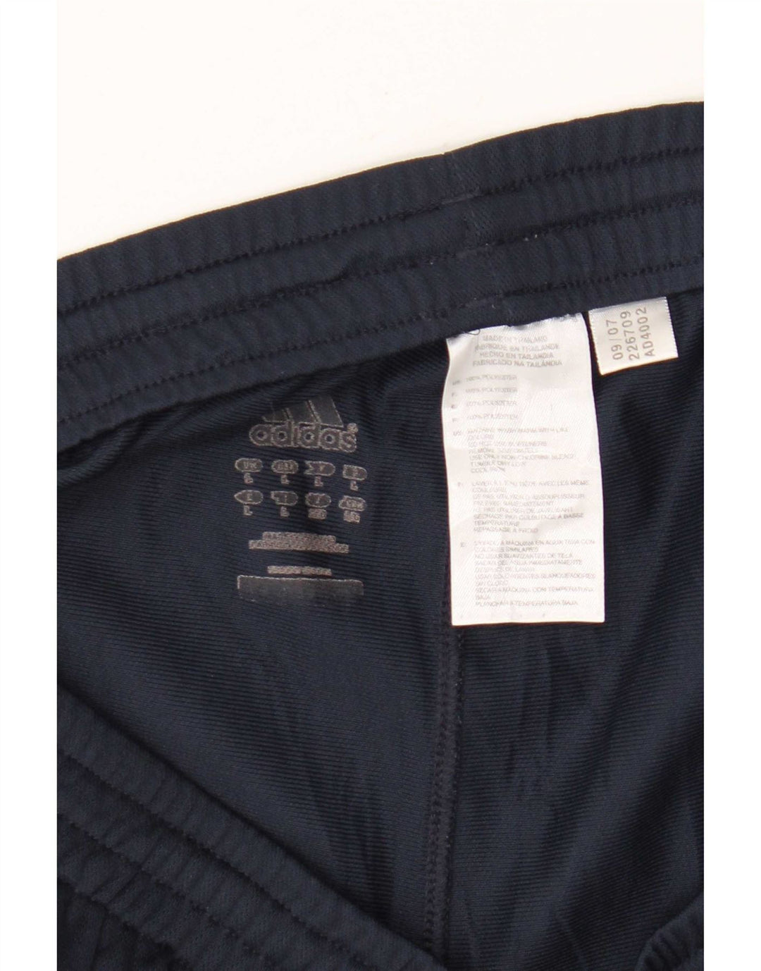 Adidas Mens Climalite Sport Shorts Large Navy Blue Polyester
