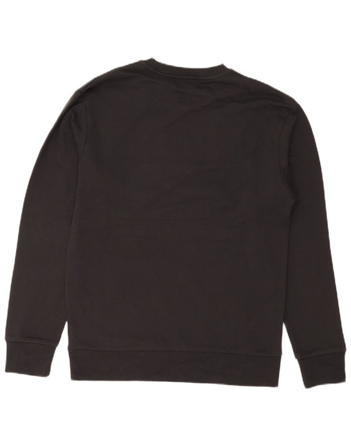Jack & Jones Mens Graphic Sweatshirt Jumper Medium Grey Cotton
