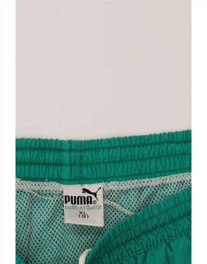 PUMA Mens Swimming Shorts XL Turquoise Polyamide Vintage Puma and Second-Hand Puma from Messina Hembry 
