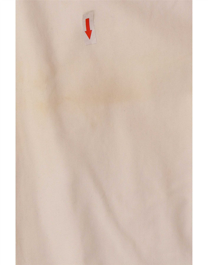 Jacob Cohen Mens Straight Jeans W33 L31 White Cotton