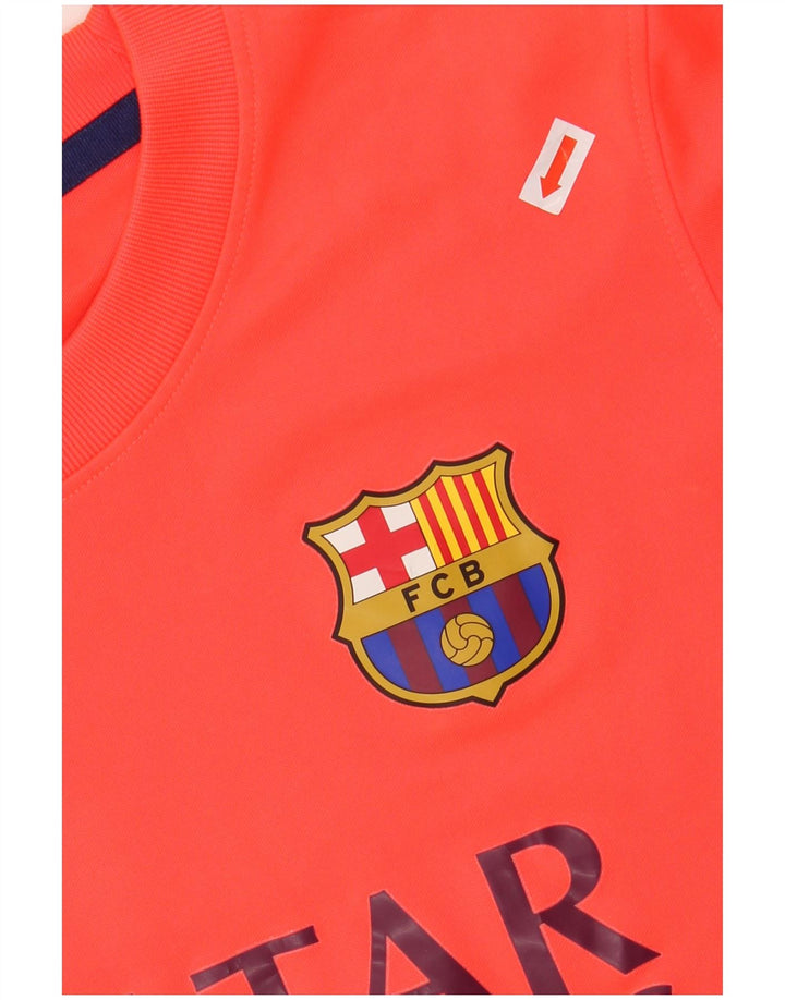 NIKE Boys Barcelona Graphic T-Shirt Top 10-11 Years  Medium Orange