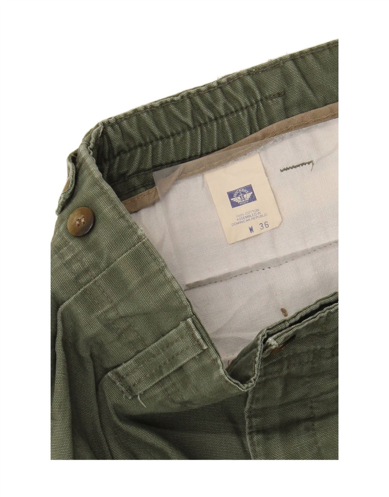 DOCKERS Mens Pegged Chino Shorts W36 Large Khaki Cotton Vintage Dockers and Second-Hand Dockers from Messina Hembry 