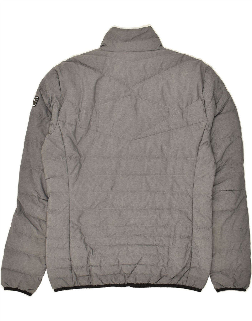 PUMA Mens Padded Jacket UK 38 Medium Grey Nylon Vintage Puma and Second-Hand Puma from Messina Hembry 