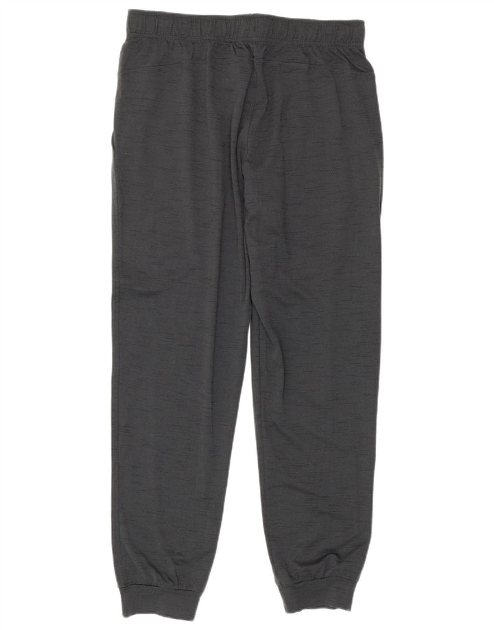 Nike Mens Dri Fit Tracksuit Trousers Joggers Large Grey Flecked Polyester