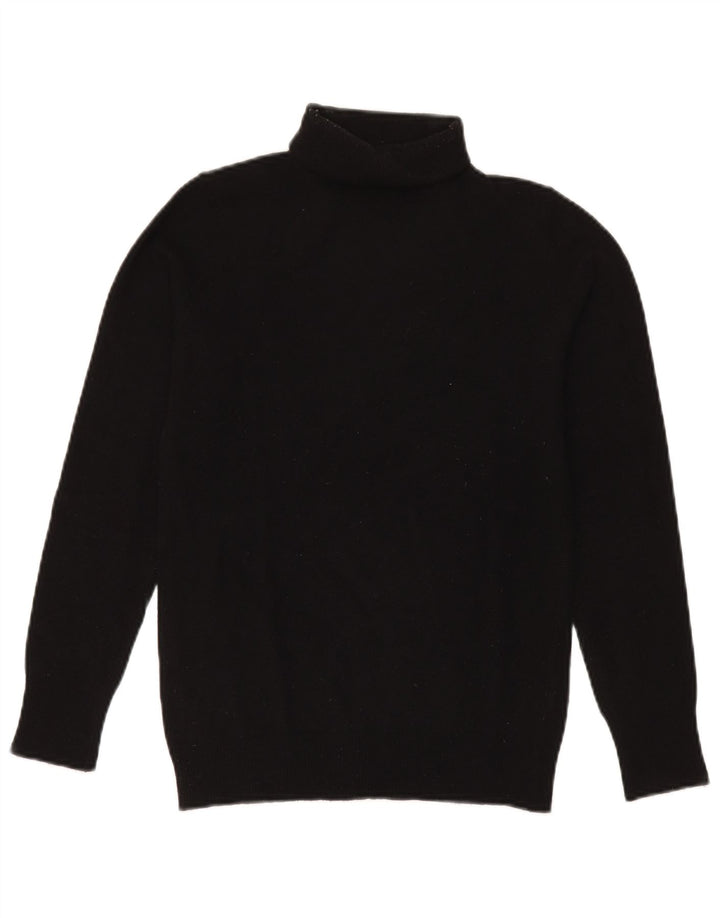 Liu Jo Womens Batwing Graphic Top 3/4 Sleeve IT 40 Small Black Viscose