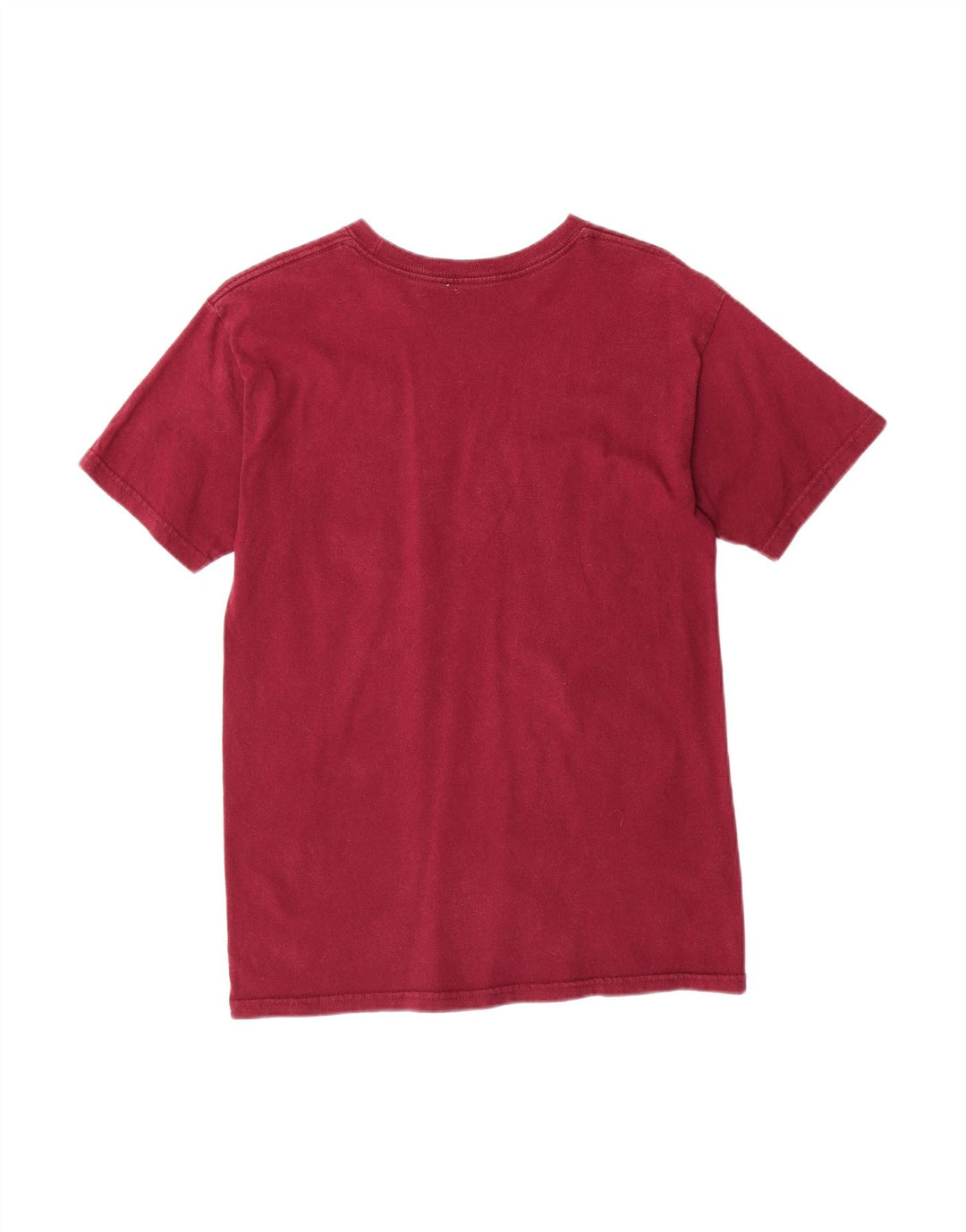 VANS Mens Graphic T-Shirt Top Small Burgundy Cotton
