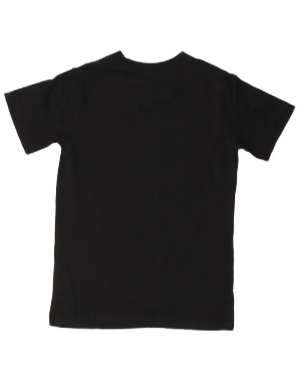 Nike Boys Graphic T-Shirt Top 12-13 Years Large Black Cotton