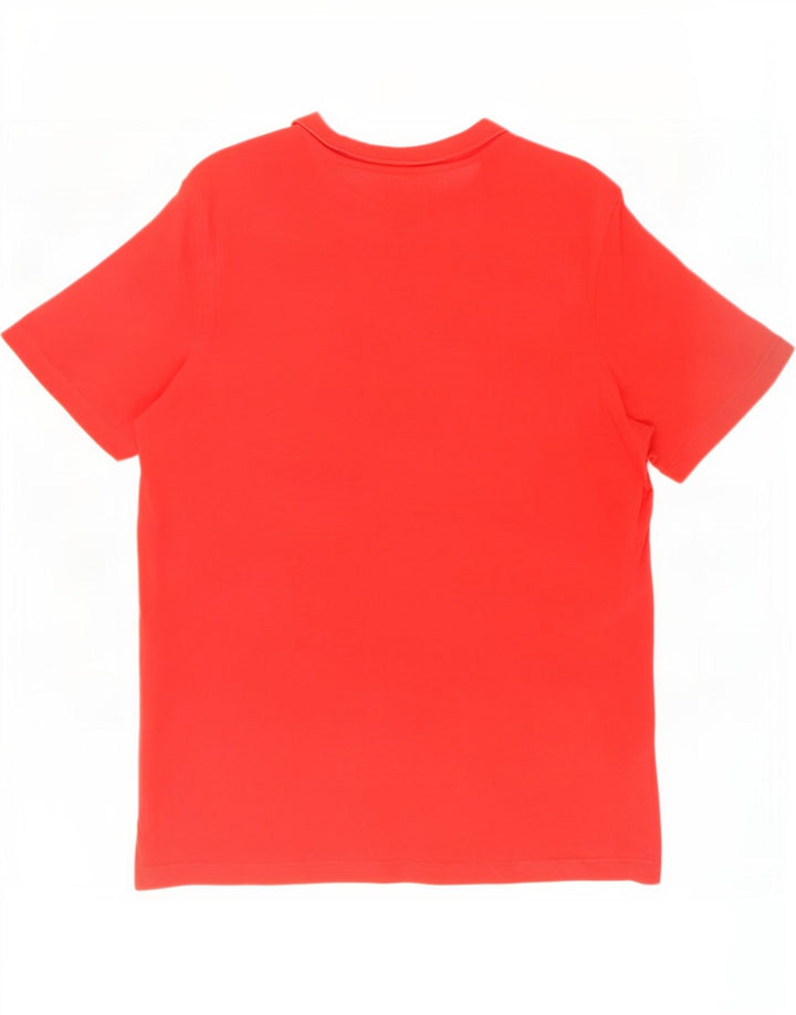 Adidas Mens Graphic T-Shirt Top Large Red Cotton