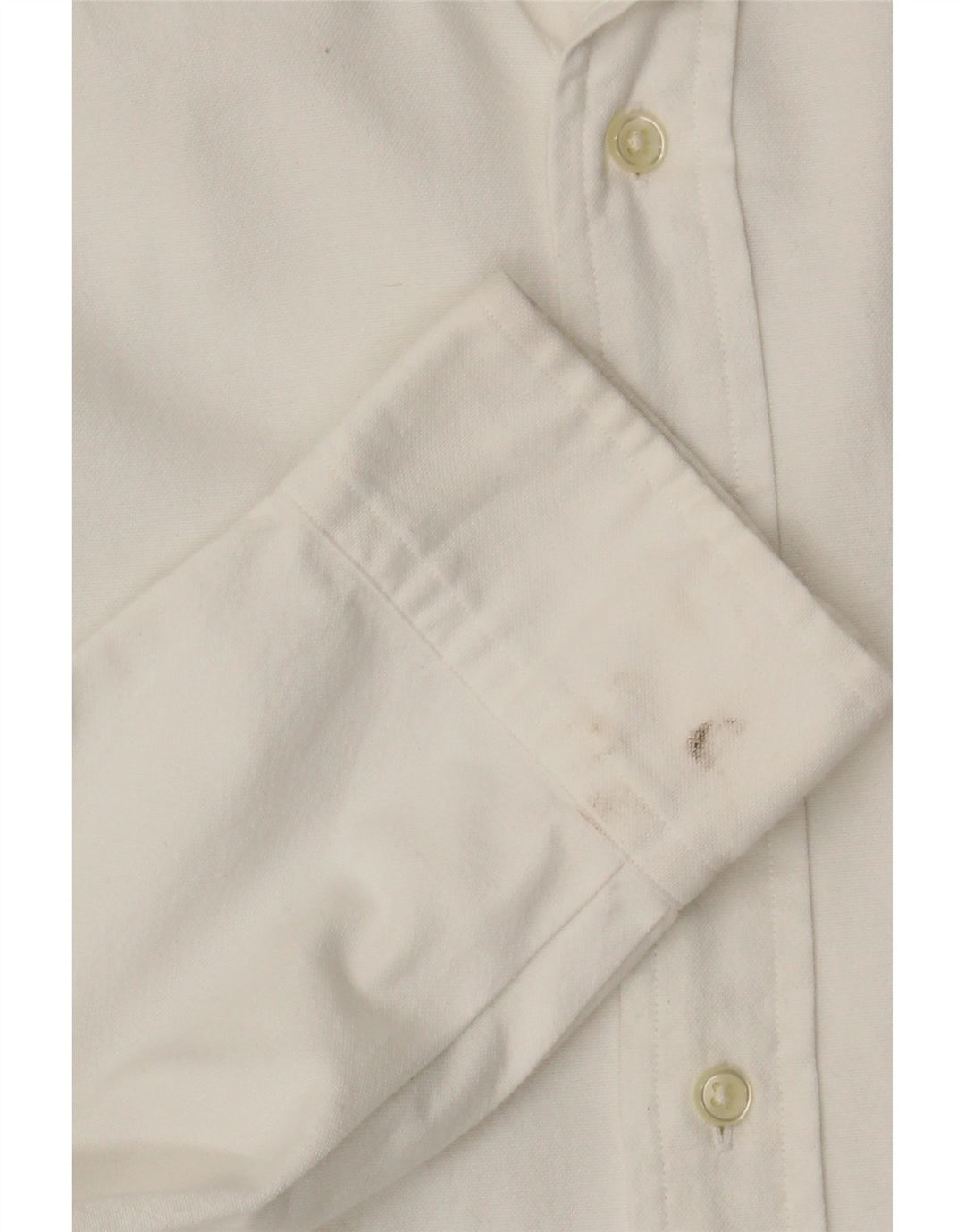 Polo Ralph Lauren Mens Slim Fit Shirt Medium White Cotton