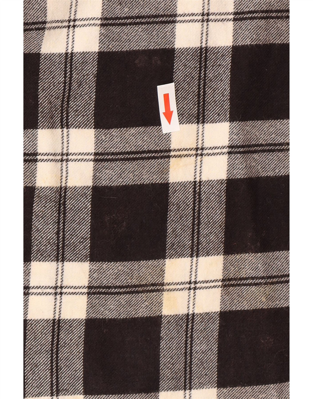 Billabong Mens Hooded Flannel Shirt Large Black Check Cotton