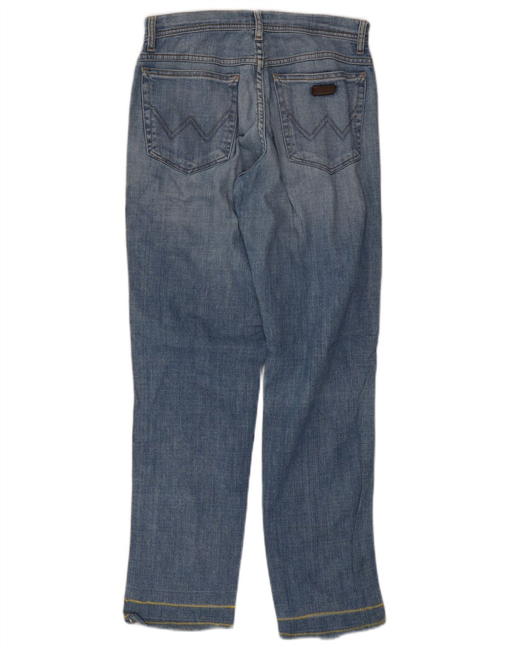 WRANGLER Mens Straight Jeans W30 L30 Blue Cotton