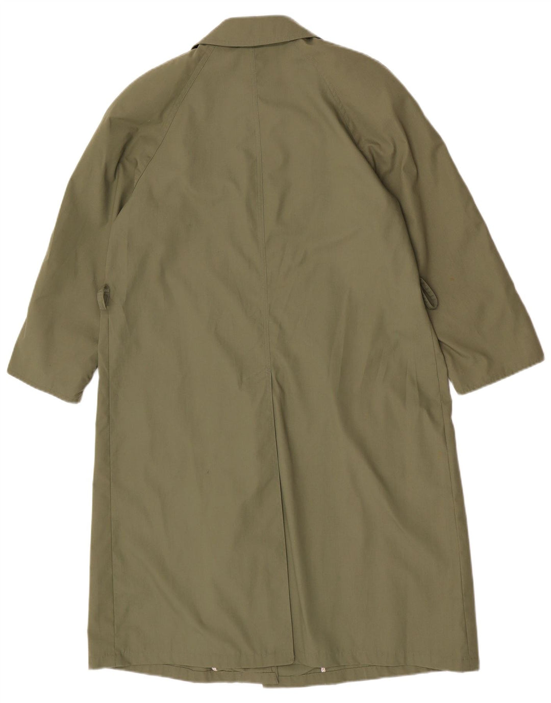 Incom Womens Trench Coat IT 43 Medium Green