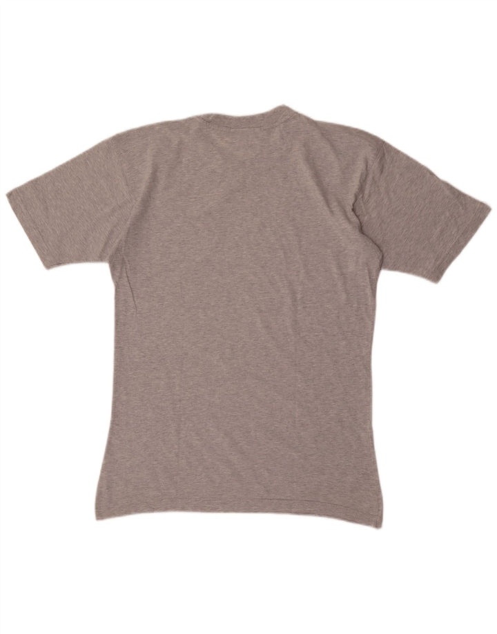 Kappa Mens Graphic T-Shirt Top Small Grey Flecked