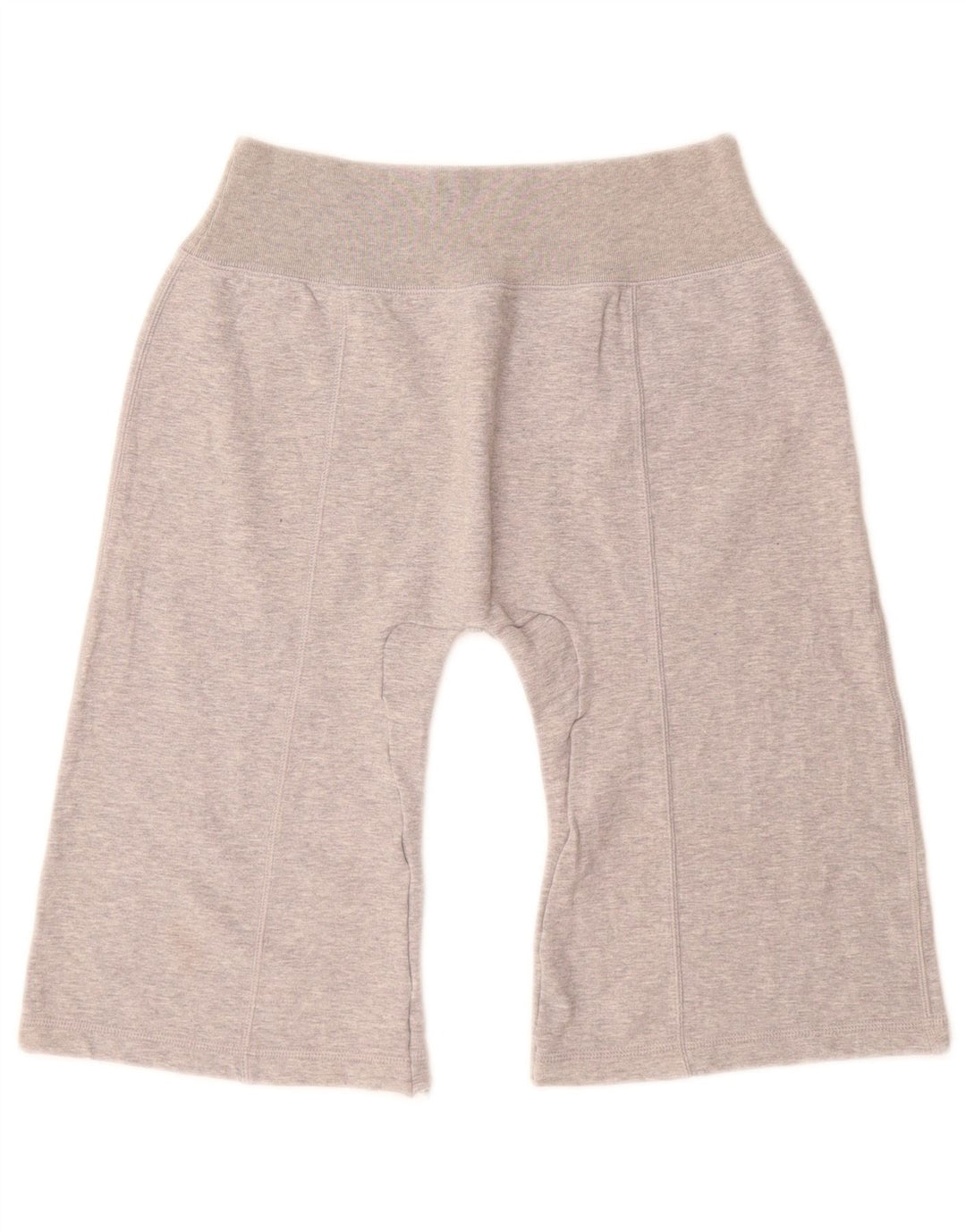 BENETTON Womens Sport Shorts UK 12 Medium Grey Flecked