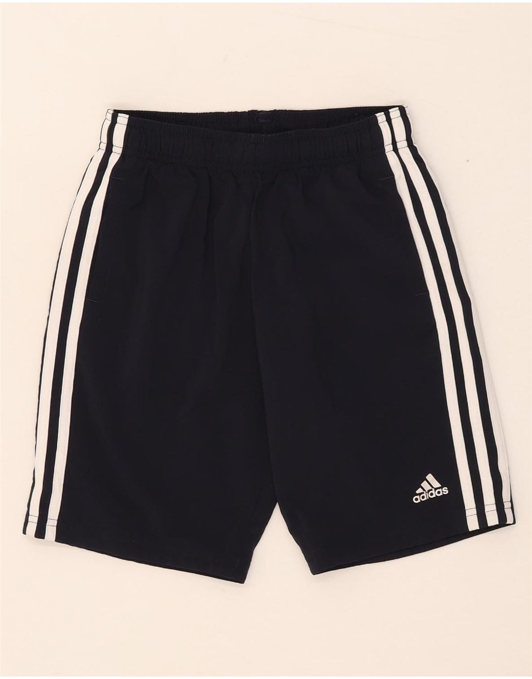 Adidas Boys Sport Shorts 9-10 Years  Navy Blue Polyester