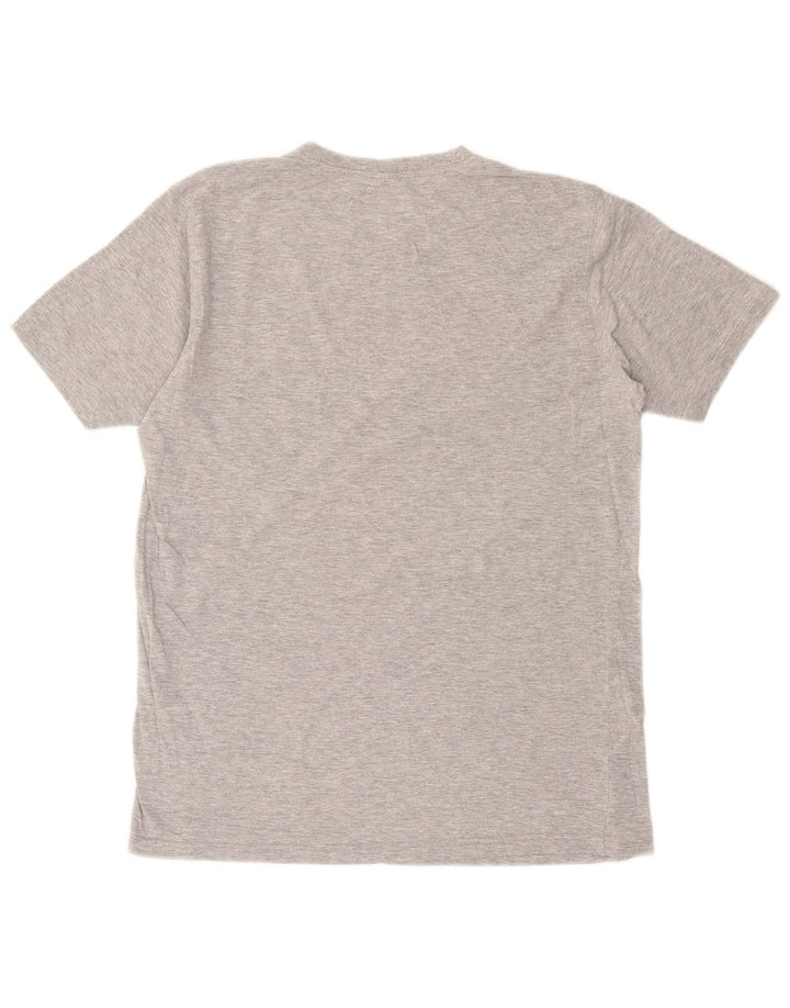 Sergio Tacchini Mens T-Shirt Top Large Grey Flecked