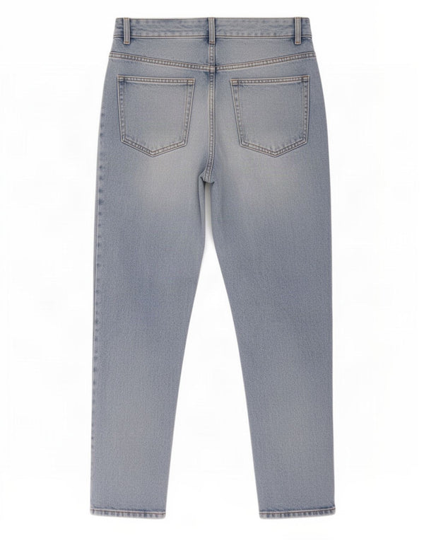 Zara Mens Tapered Jeans EU 40 Medium W31 L27 Blue Cotton