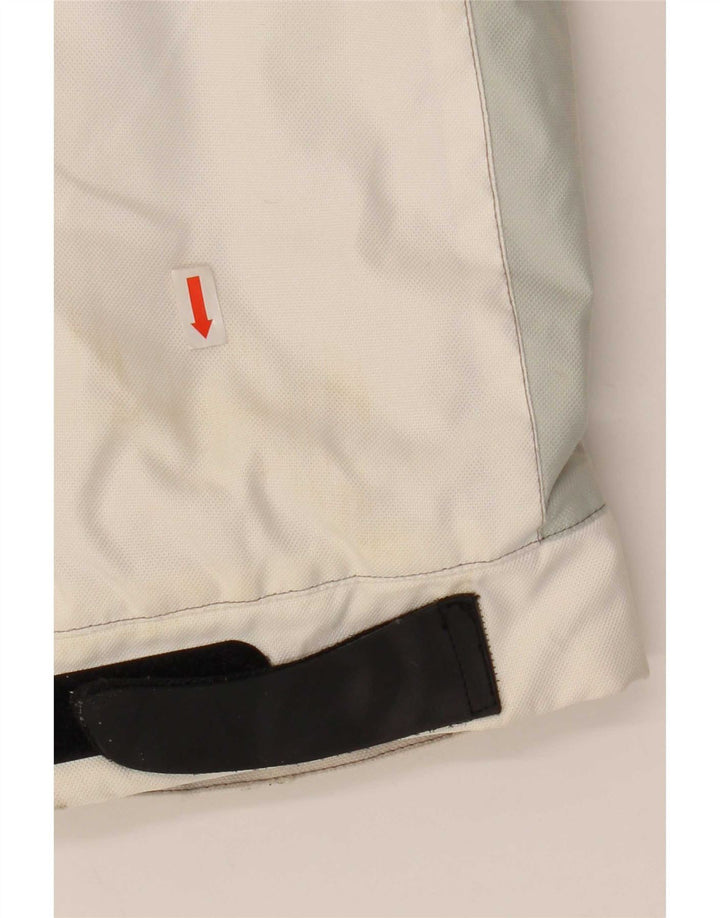 Colmar Mens Hooded Ski Jacket IT 48 Medium White Colourblock