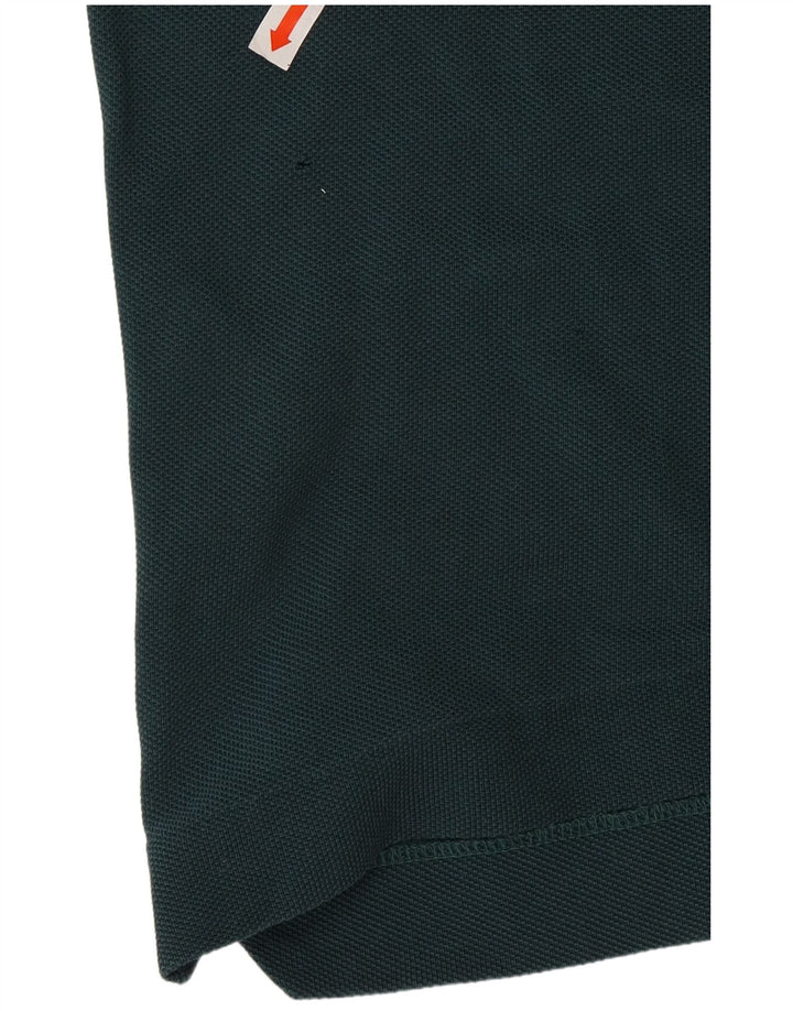 LACOSTE Mens Polo Shirt Size 9 4XL Green Cotton
