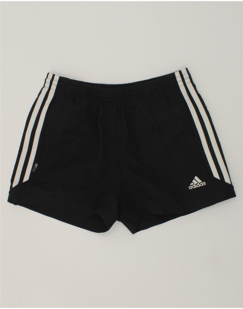 ADIDAS Boys Sport Shorts 5-6 Years Black Polyester | Vintage Adidas | Thrift | Second-Hand Adidas | Used Clothing | Messina Hembry 