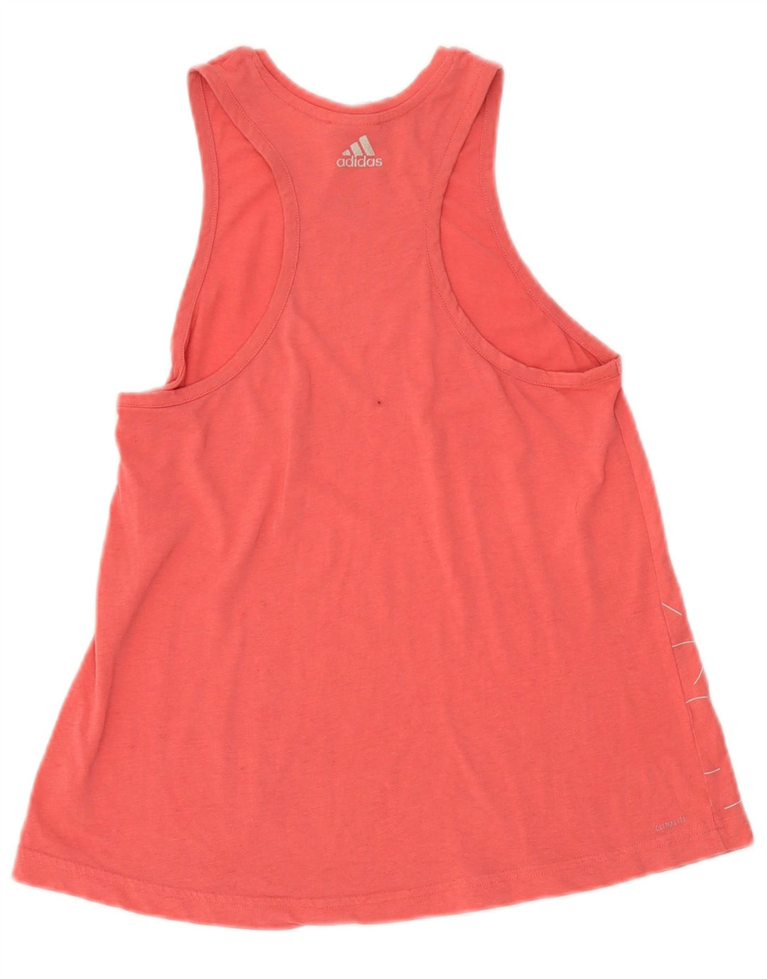 Adidas Womens Graphic Vest Top UK 8/10 Small Pink Polyester