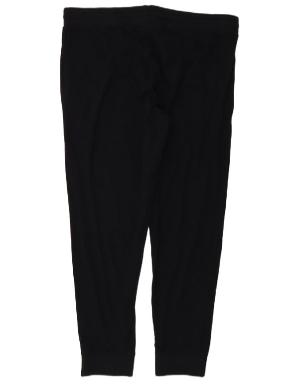 FRENCH CONNECTION Womens Tracksuit Trousers Joggers UK 18 XL Black Cotton