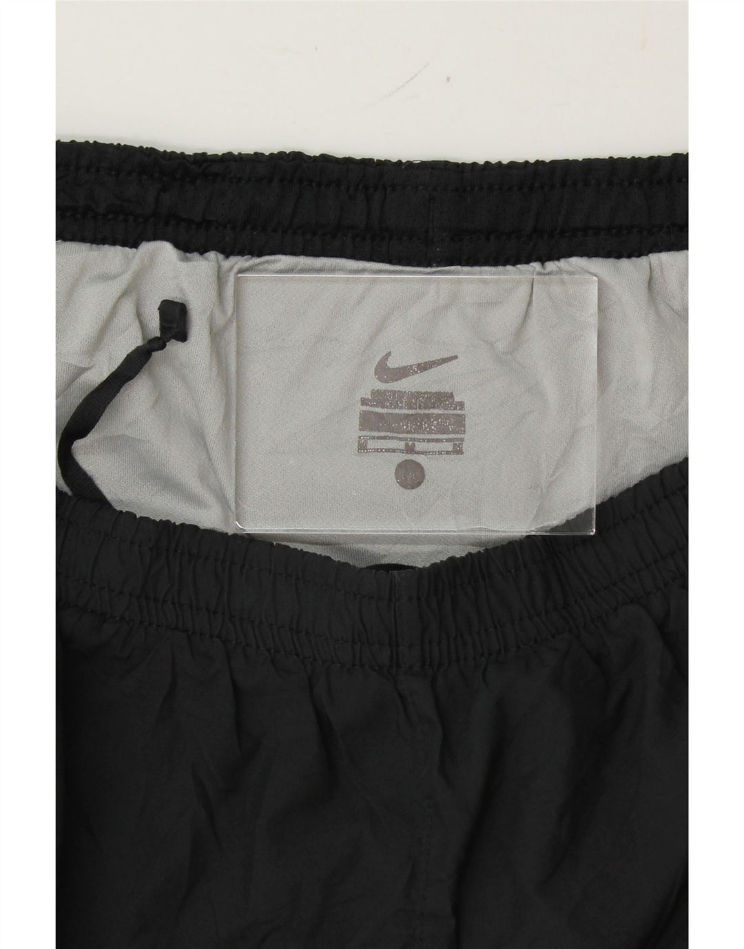 NIKE Womens Sport Shorts UK 14 Medium  Black Polyester Vintage Nike and Second-Hand Nike from Messina Hembry 