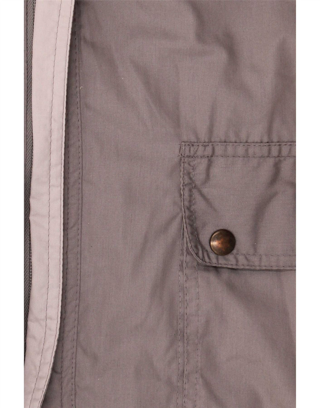 C & A Mens Bomber Jacket IT 58 4XL Grey Colourblock Polyester