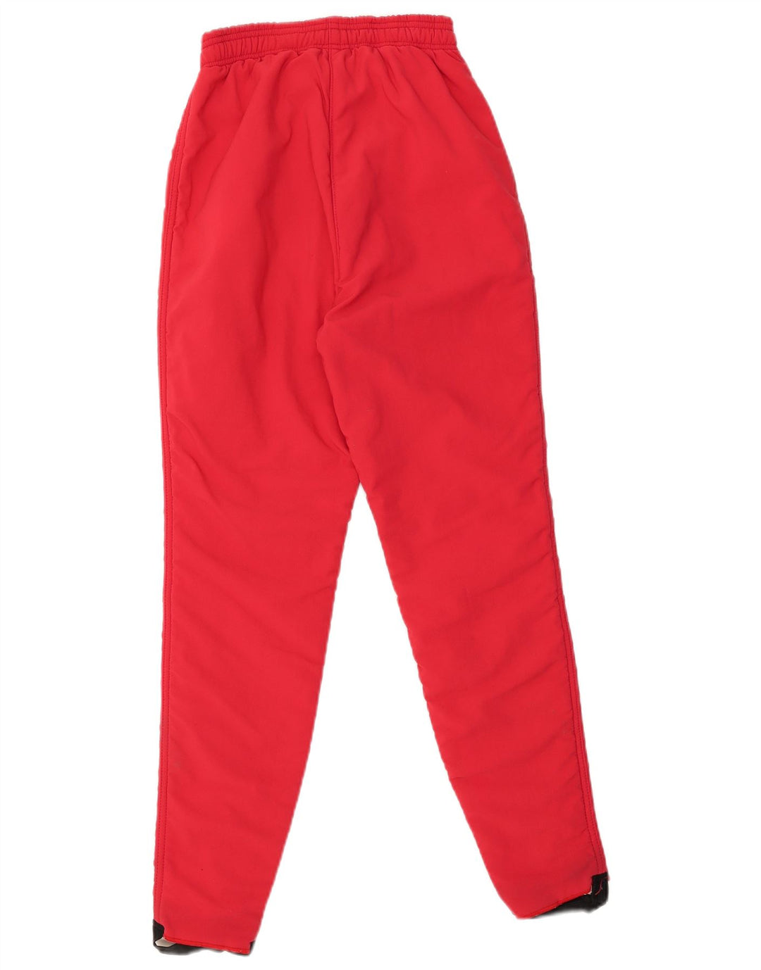 Ellesse Womens Stirrup Windbreaker Trousers US 6 Medium Red Nylon
