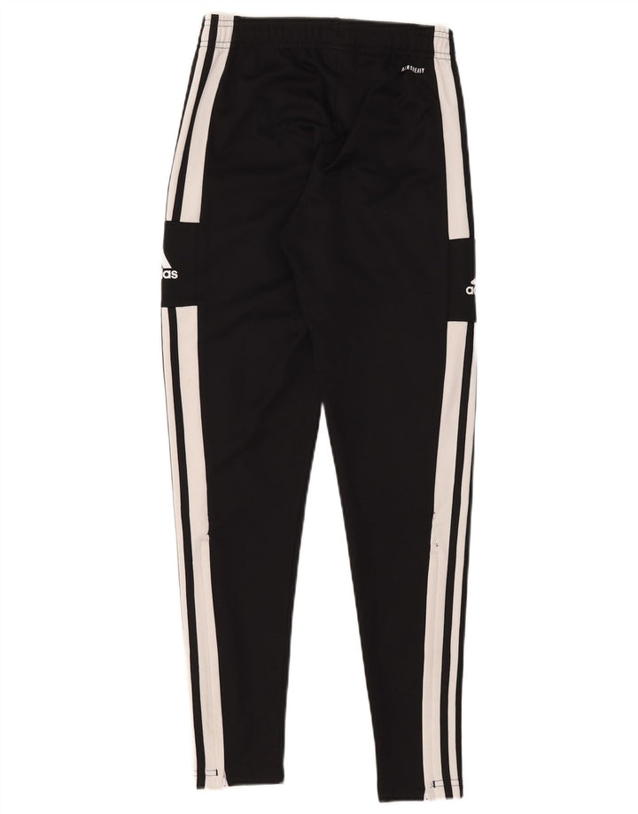 Adidas Mens Graphic Tracksuit Trousers XS  Black Colourblock Polyester