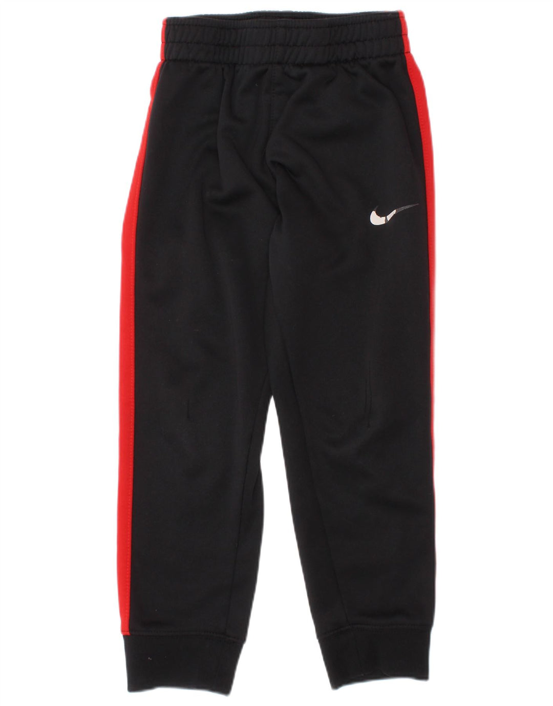 NIKE Boys Dri Fit Tracksuit Trousers Joggers 4-5 Years Small Black