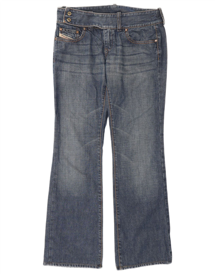 Diesel Womens Bootcut Jeans W27 L30 Blue Cotton
