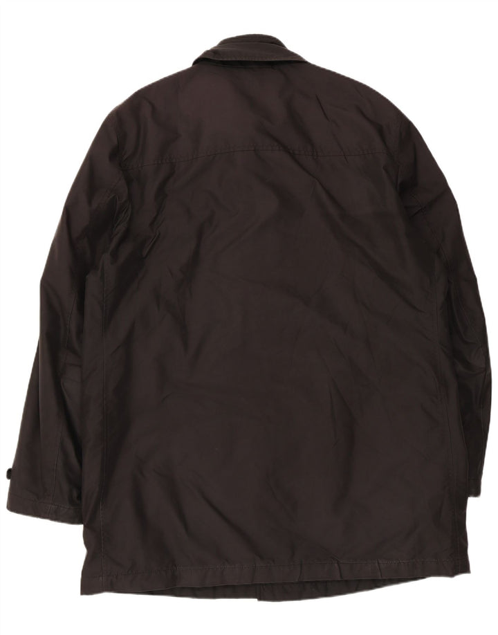 Fay Mens Overcoat UK 44 2XL Black