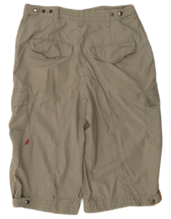 Animal Mens Cargo Shorts Small W29 Khaki Cotton