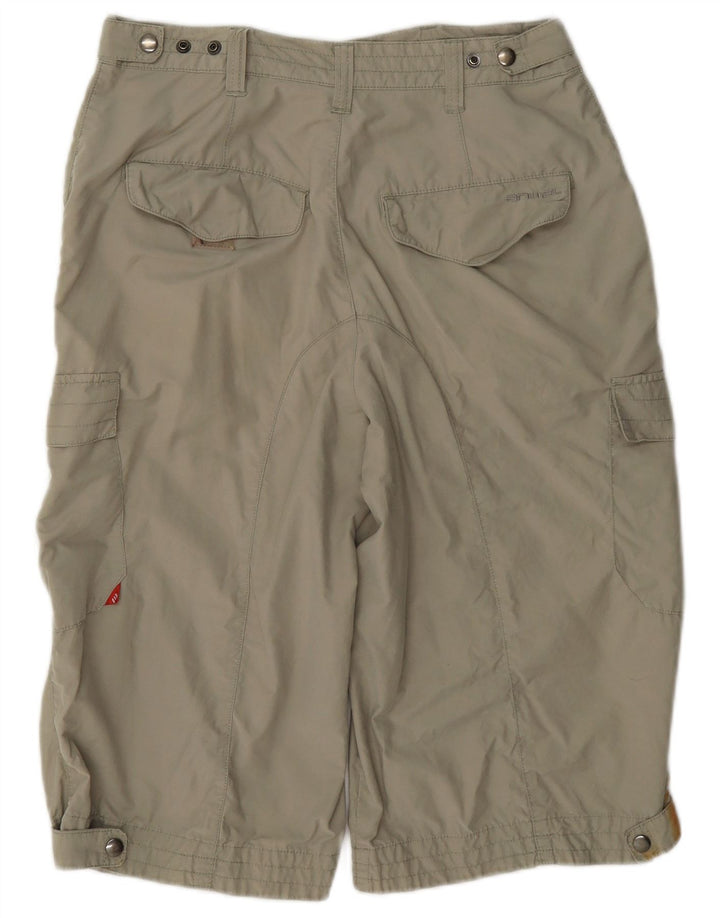 Animal Mens Cargo Shorts Small W29 Khaki Cotton