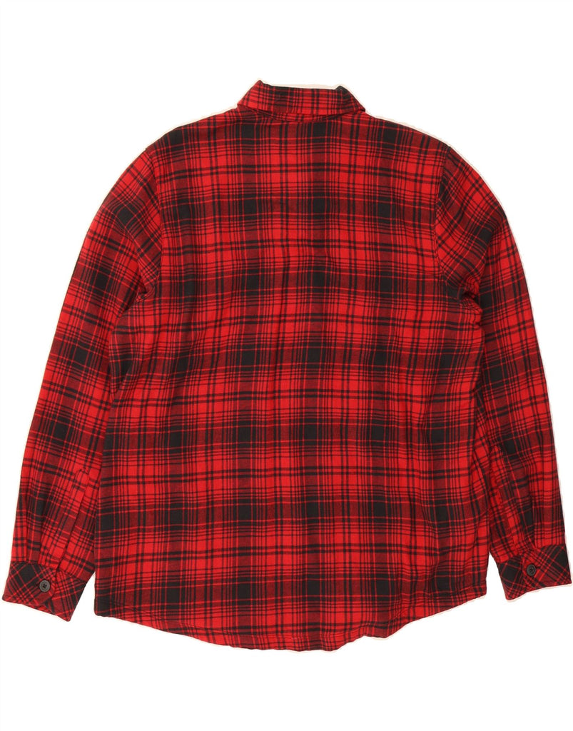 LEE Womens Riders Flannel Shirt UK 16 Large Red Check Cotton Vintage Lee and Second-Hand Lee from Messina Hembry 