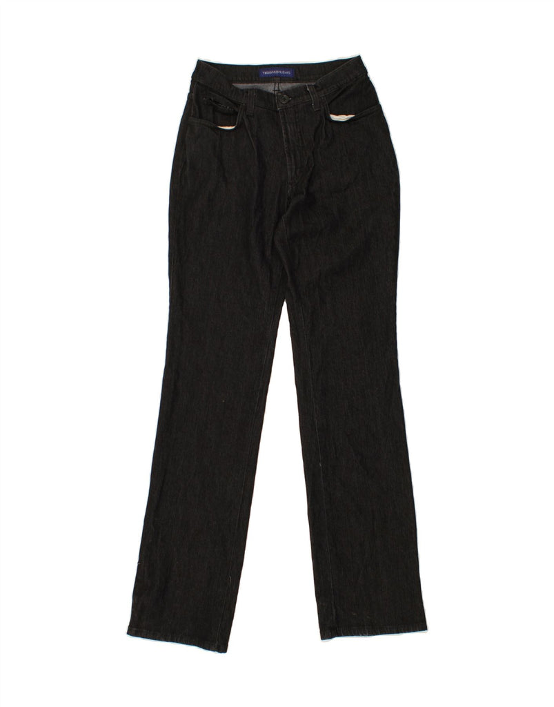 TRUSSARDI Womens Slim Jeans W29 L34 Black Cotton Vintage Trussardi and Second-Hand Trussardi from Messina Hembry 