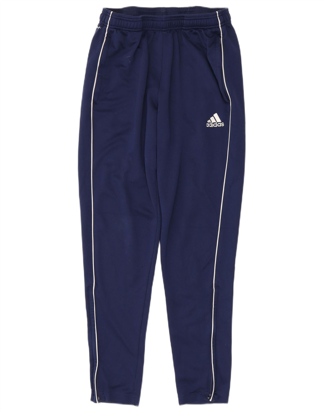 Adidas Mens Aeroready Tracksuit Trousers Large Navy Blue Polyester