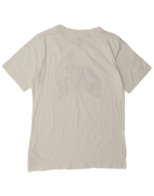 Jordan Boys Graphic T-Shirt Top 13-14 Years XL White Cotton