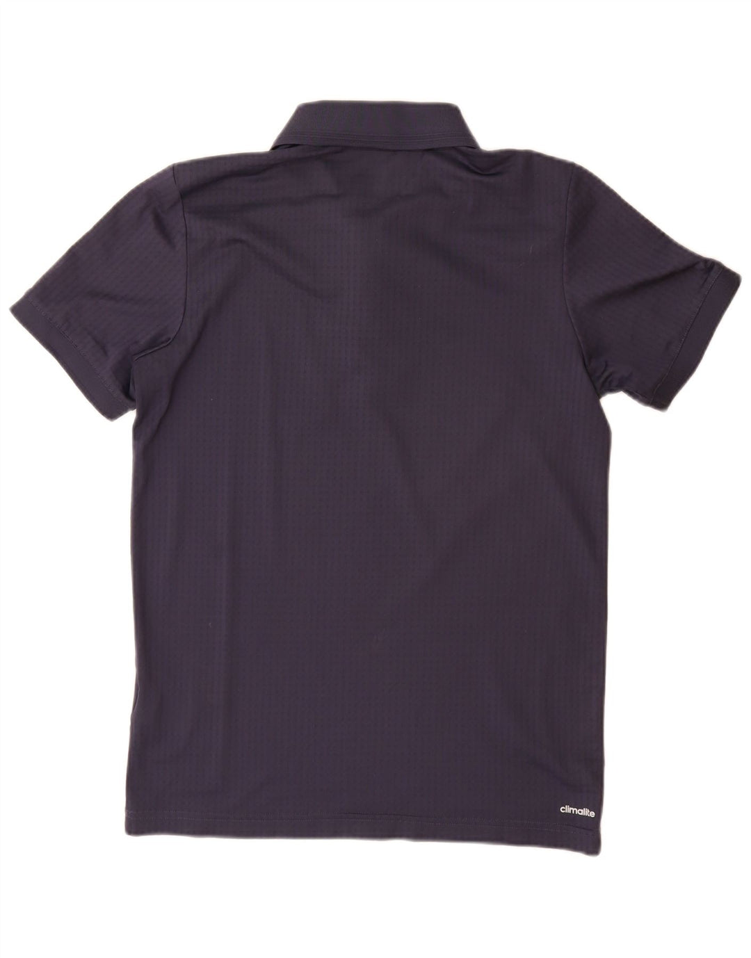 Adidas Mens Climalite Polo Shirt Small Navy Blue Polyester