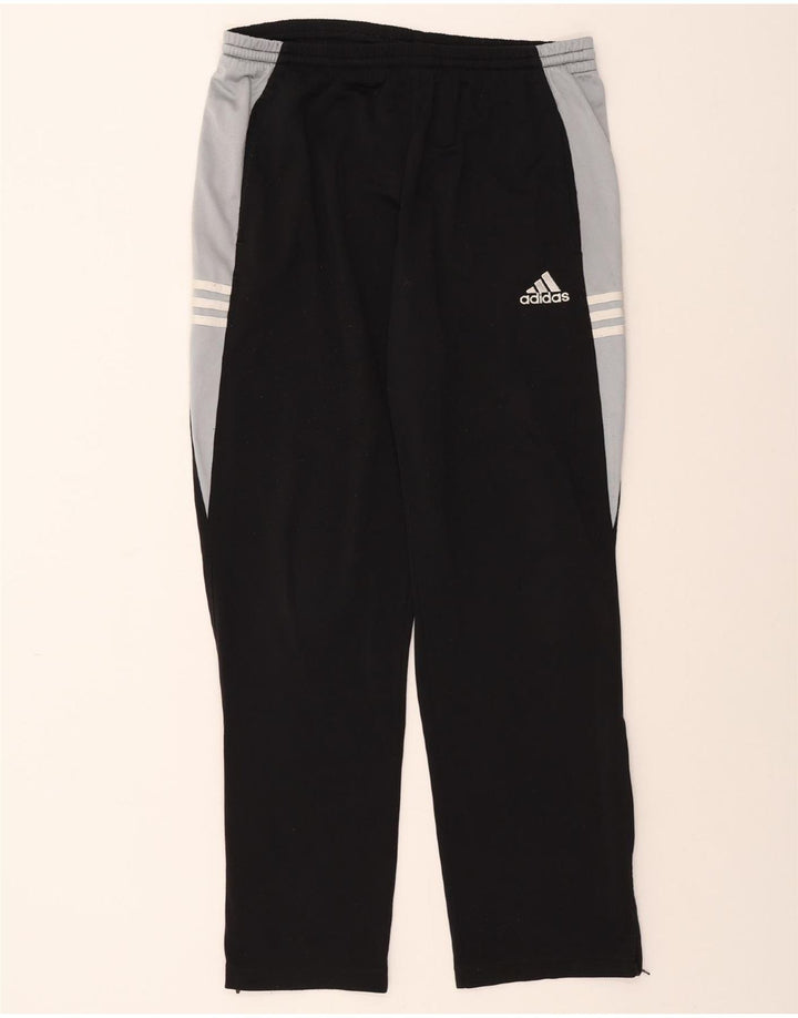 ADIDAS Mens Tracksuit Trousers Large  Black Colourblock Polyester Vintage Adidas and Second-Hand Adidas from Messina Hembry 