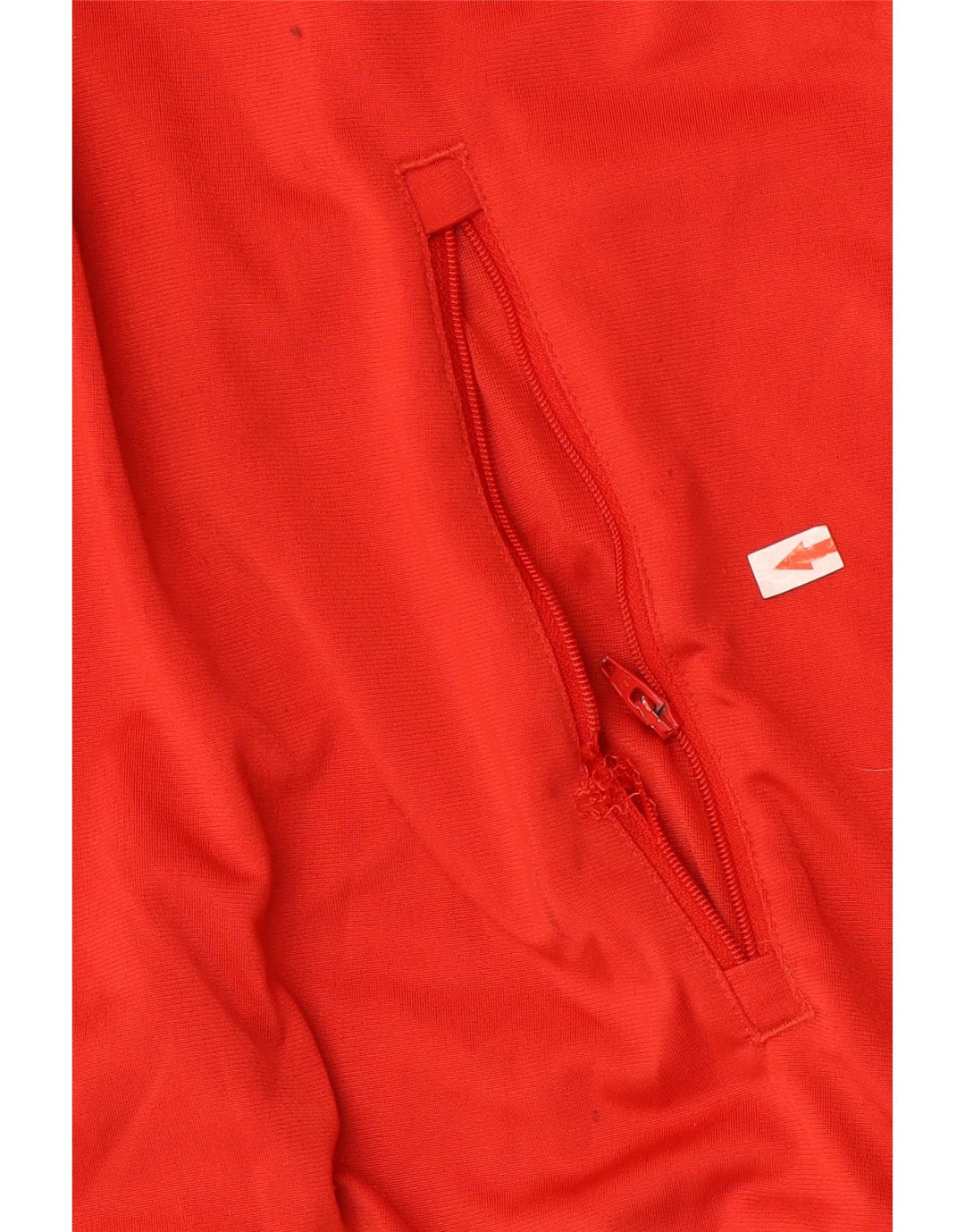 Adidas Mens Tracksuit Top Jacket XL Red Polyester