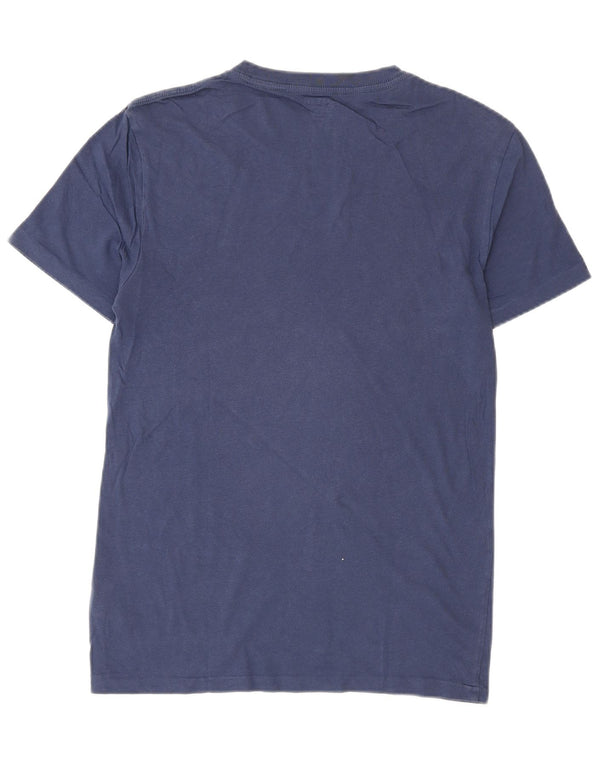 Polo Ralph Lauren Mens Custom Fit Graphic T-Shirt Top Small Navy Blue