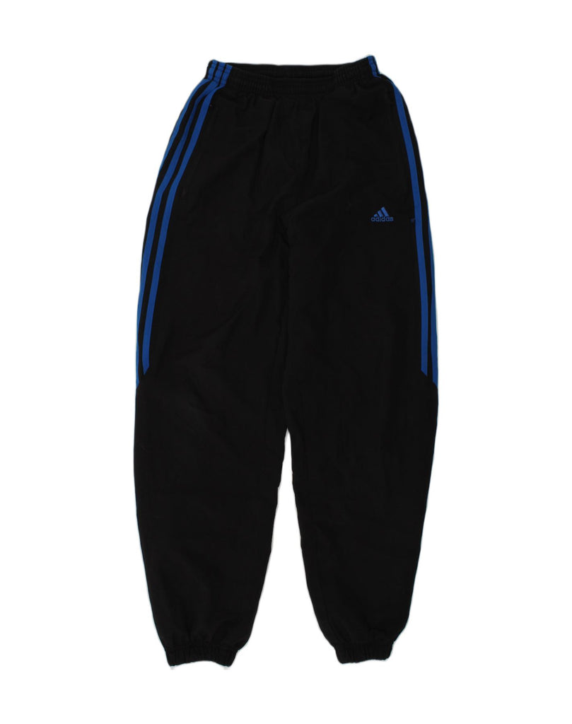 ADIDAS Boys Tracksuit Trousers Joggers 11-12 Years Black Polyester | Vintage Adidas | Thrift | Second-Hand Adidas | Used Clothing | Messina Hembry 