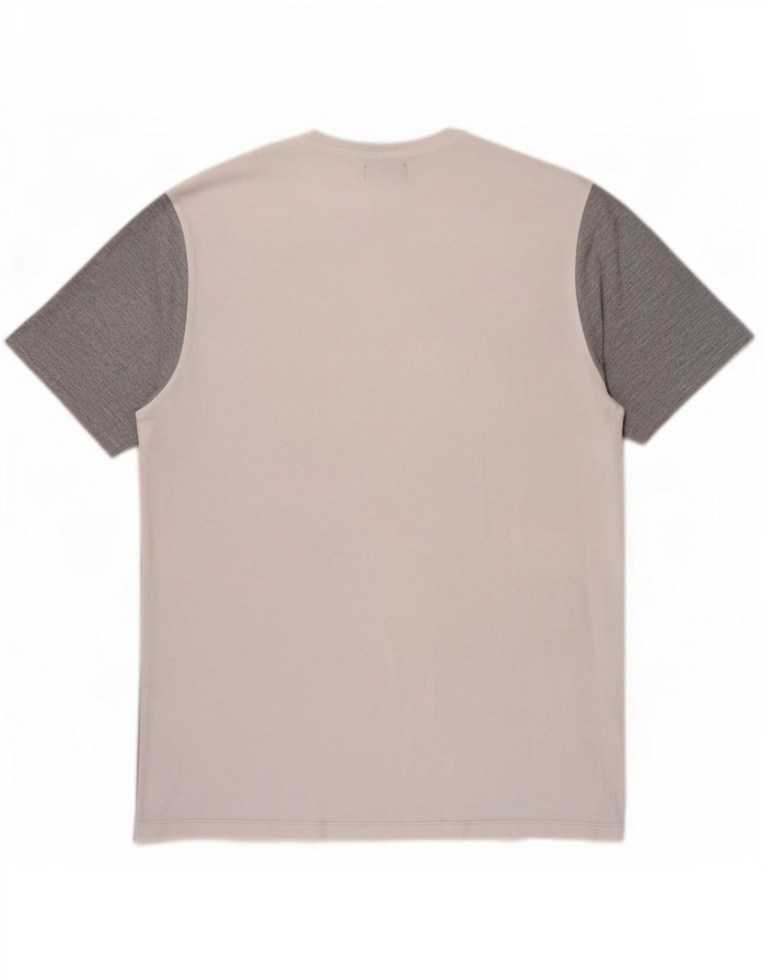 Zara Mens T-Shirt Top XL Grey Colourblock