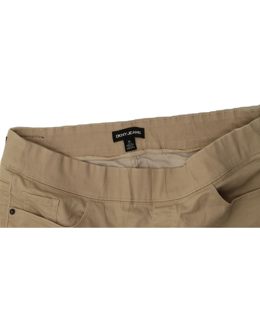 DKNY Womens Shorts XL W40 Beige Cotton Vintage Dkny and Second-Hand Dkny from Messina Hembry 