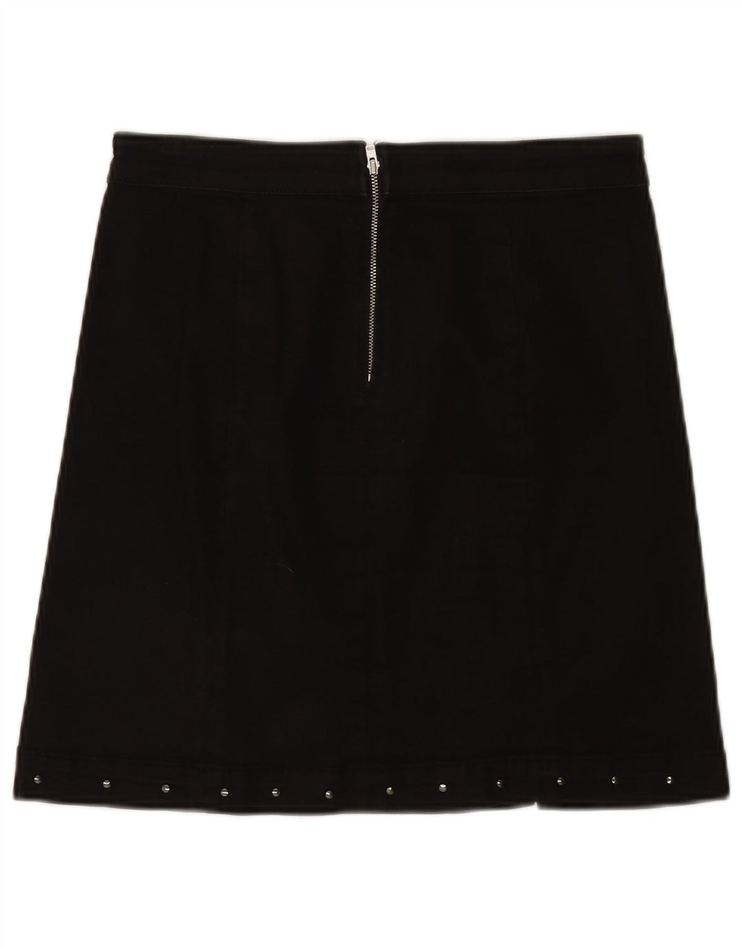 Guess Womens Mini Skirt W29 Medium Black Spotted Cotton