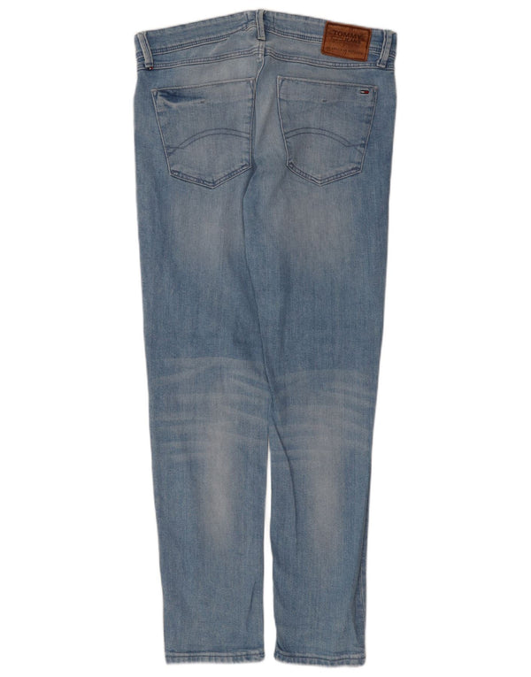Tommy Hilfiger Mens Slim Jeans W32 L30 Blue Cotton